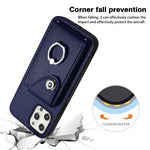 Custodia per telefono con porta carte per organo, For iPhone 12 Pro, For iPhone 12 mini, For iPhone 11 Pro Max, For iPhone 11