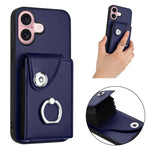 Custodia per telefono con porta carte per organo, For iPhone 16, For iPhone 15 Pro Max, For iPhone 15 Pro, For iPhone 15 Plus