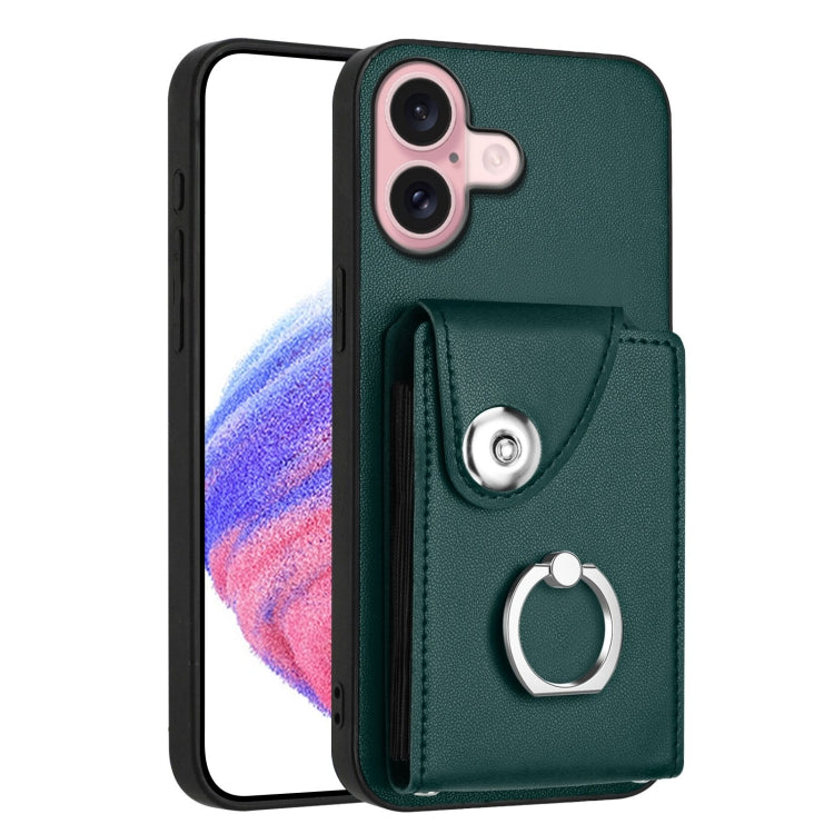 Custodia per telefono con porta carte per organo, For iPhone 16, For iPhone 15 Pro Max, For iPhone 15 Pro, For iPhone 15 Plus