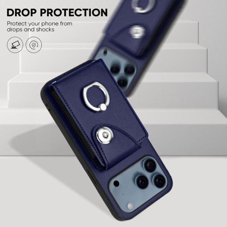 Custodia per telefono con porta carte per organo, For iPhone 17e / 16e, For iPhone 17 Pro Max, For iPhone 17 Pro, For iPhone 17