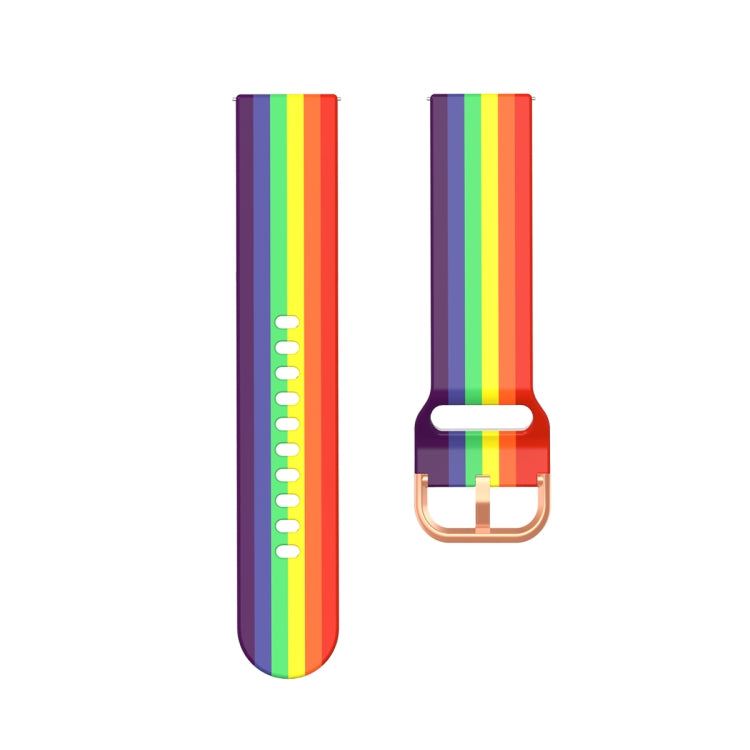 Cinturino in silicone universale 20mm 22mm per Galaxy Watch