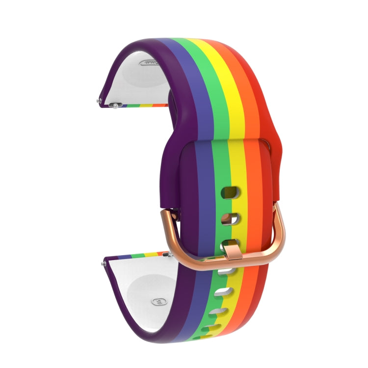 Cinturino in silicone universale 20mm 22mm per Galaxy Watch