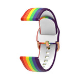 Cinturino in silicone universale 20mm 22mm per Galaxy Watch
