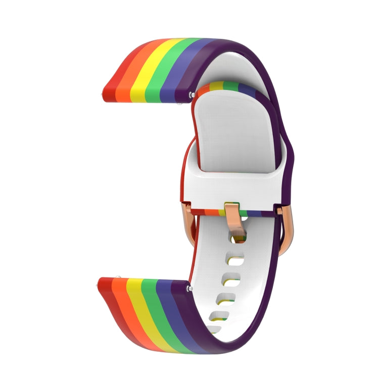 Cinturino in silicone universale 20mm 22mm per Galaxy Watch