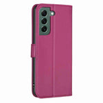 Custodia in pelle goffrata a quattro foglie per Samsung Galaxy S21 FE 5G, A32