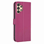 Custodia in pelle goffrata a quattro foglie per Samsung Galaxy A53, A32 5G, S21