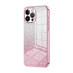 Custodia per telefono elettrolitica in polvere glitterata sfumata, For iPhone 13 Pro Max, For iPhone 13 Pro, For iPhone 13