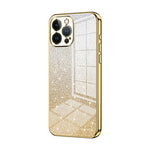 Custodia per telefono elettrolitica in polvere glitterata sfumata, For iPhone 13 Pro Max, For iPhone 13 Pro, For iPhone 13