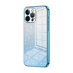 Custodia per telefono elettrolitica in polvere glitterata sfumata, For iPhone 13 Pro Max, For iPhone 13 Pro, For iPhone 13