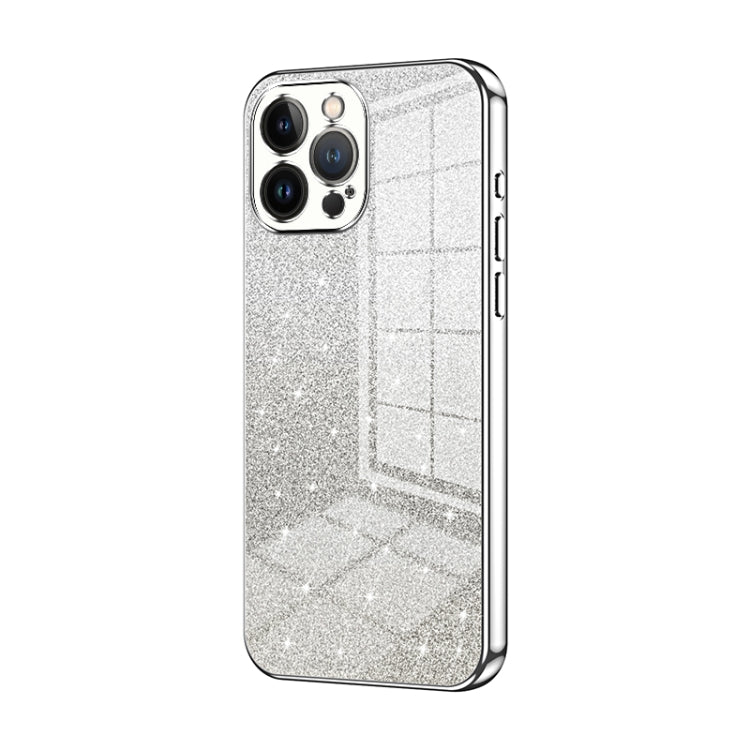 Custodia per telefono elettrolitica in polvere glitterata sfumata, For iPhone 13 Pro Max, For iPhone 13 Pro, For iPhone 13