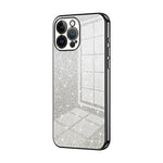 Custodia per telefono elettrolitica in polvere glitterata sfumata, For iPhone 13 Pro Max, For iPhone 13 Pro, For iPhone 13