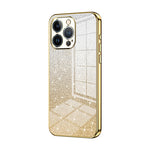 Custodia per telefono elettrolitica in polvere glitterata sfumata, For iPhone 13 Pro Max, For iPhone 13 Pro, For iPhone 13