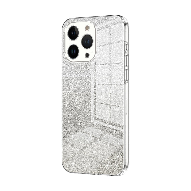 Custodia per telefono elettrolitica in polvere glitterata sfumata, For iPhone 13 Pro Max, For iPhone 13 Pro, For iPhone 13