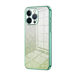 Custodia per telefono elettrolitica in polvere glitterata sfumata, For iPhone 13 Pro Max, For iPhone 13 Pro, For iPhone 13