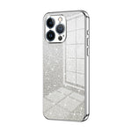 Custodia per telefono elettrolitica in polvere glitterata sfumata, For iPhone 13 Pro Max, For iPhone 13 Pro, For iPhone 13