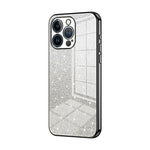 Custodia per telefono elettrolitica in polvere glitterata sfumata, For iPhone 13 Pro Max, For iPhone 13 Pro, For iPhone 13
