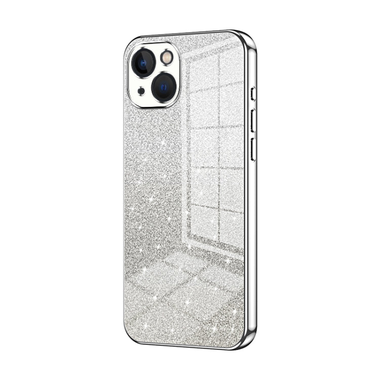 Custodia per telefono elettrolitica in polvere glitterata sfumata, For iPhone 13 Pro Max, For iPhone 13 Pro, For iPhone 13
