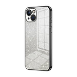 Custodia per telefono elettrolitica in polvere glitterata sfumata, For iPhone 13 Pro Max, For iPhone 13 Pro, For iPhone 13