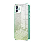 Custodia per telefono elettrolitica in polvere glitterata sfumata, For iPhone 12, For iPhone 12 Pro Max, For iPhone 12 Pro
