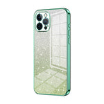 Custodia per telefono elettrolitica in polvere glitterata sfumata, For iPhone 12, For iPhone 12 Pro Max, For iPhone 12 Pro
