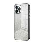 Custodia per telefono elettrolitica in polvere glitterata sfumata, For iPhone 12, For iPhone 12 Pro Max, For iPhone 12 Pro