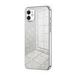 Custodia per telefono elettrolitica in polvere glitterata sfumata, For iPhone 11 Pro Max, For iPhone 11, For iPhone 11 Pro