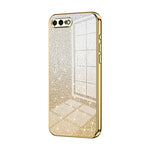 Custodia per telefono elettrolitica in polvere glitterata sfumata, For iPhone 8 Plus / 7 Plus
