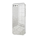 Custodia per telefono elettrolitica in polvere glitterata sfumata, For iPhone 8 Plus / 7 Plus