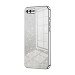 Custodia per telefono elettrolitica in polvere glitterata sfumata, For iPhone 8 Plus / 7 Plus
