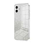 Custodia per telefono elettrolitica in polvere glitterata sfumata, For iPhone 16 Pro, For iPhone 16 Plus, For iPhone 16