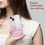 Custodia per telefono elettrolitica in polvere glitterata sfumata, For iPhone 13 Pro Max, For iPhone 13 Pro, For iPhone 13