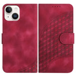 YX0060 Custodia in pelle per telefono con testa di elefante in rilievo con cordino, For iPhone 13 Pro Max, For iPhone 13 Pro, For iPhone 13
