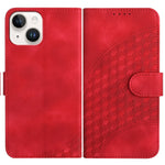 YX0060 Custodia in pelle per telefono con testa di elefante in rilievo con cordino, For iPhone 13 Pro Max, For iPhone 13 Pro, For iPhone 13
