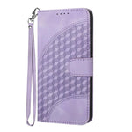 YX0060 Custodia in pelle per telefono con testa di elefante in rilievo con cordino, For iPhone 17e / 16e, For iPhone 17 Pro Max, For iPhone 17 Pro