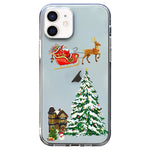 Custodia TPU trasparente Natale per iPhone 11 Pro Max