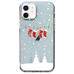 Custodia TPU trasparente Natale per iPhone 11 Pro Max