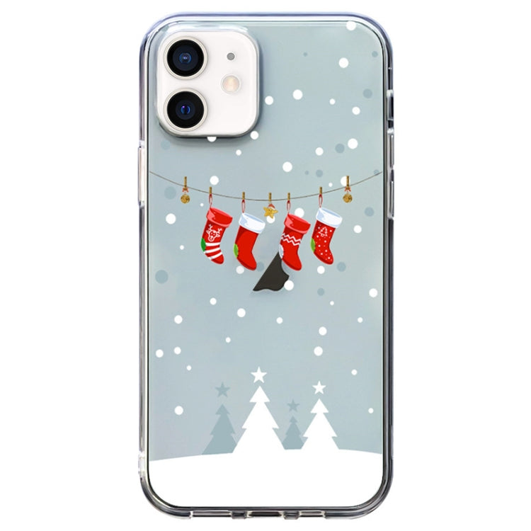 Custodia TPU trasparente Natale per iPhone 11 Pro Max