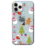 Custodia TPU trasparente Natale per iPhone 11 Pro Max