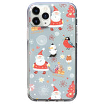 Custodia TPU trasparente Natale per iPhone 11 Pro Max