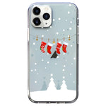 Custodia TPU trasparente Natale per iPhone 11 Pro Max