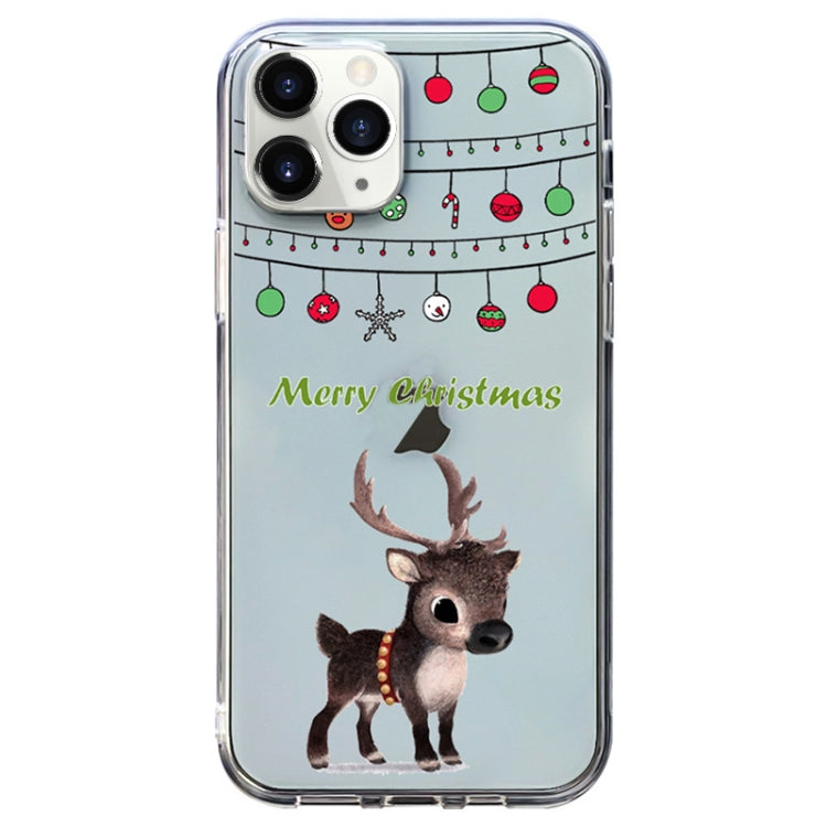 Custodia TPU trasparente Natale per iPhone 11 Pro Max