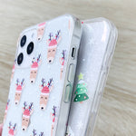 Custodia TPU trasparente Natale per iPhone 11 Pro Max