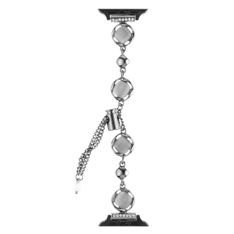 Cinturino per orologio con bracciale a catena in metallo conchiglia, For Apple Watch Series 8 41mm, For Apple Watch Series 8 45mm, For Apple Watch SE 2022 40mm, For Apple Watch SE 2022 44mm, For Apple Watch Series 7 41mm, For Apple Watch Series 7 45mm