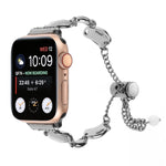Cinturino per orologio con bracciale a catena in metallo conchiglia, For Apple Watch Series 8 41mm, For Apple Watch Series 8 45mm, For Apple Watch SE 2022 40mm, For Apple Watch SE 2022 44mm, For Apple Watch Series 7 41mm, For Apple Watch Series 7 45mm