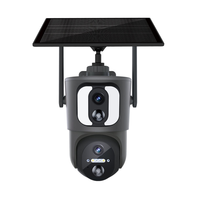 Telecamera WiFi solare binoculare ESCAM QF390 2x2MP