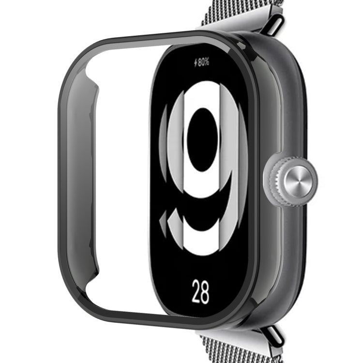 Custodia protettiva per orologio integrata in PC + vetro temperato, For Redmi Watch 4