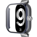 Custodia protettiva per orologio integrata in PC + vetro temperato, For Redmi Watch 4