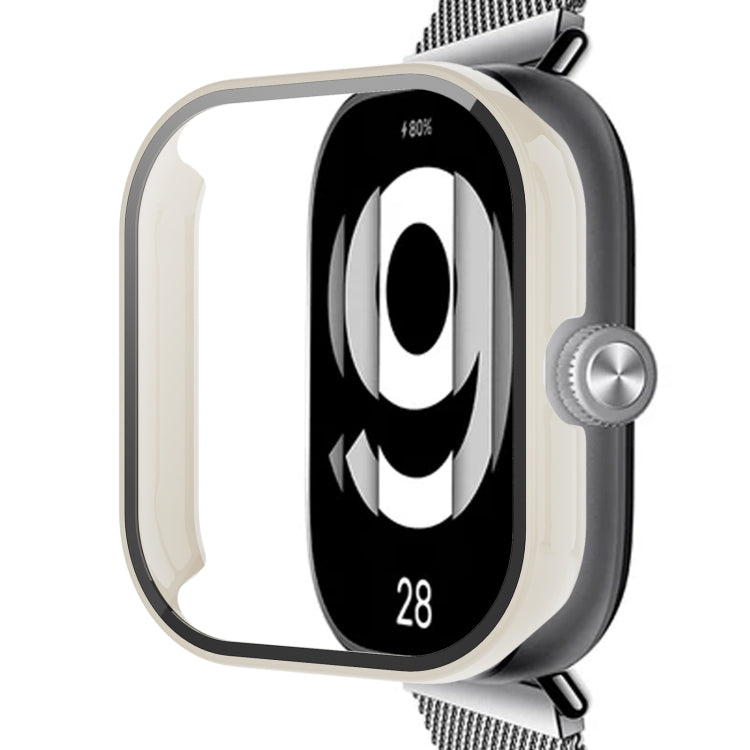 Custodia protettiva per orologio integrata in PC + vetro temperato, For Redmi Watch 4