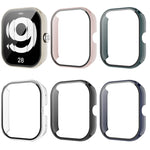 Custodia protettiva per orologio integrata in PC + vetro temperato, For Redmi Watch 4
