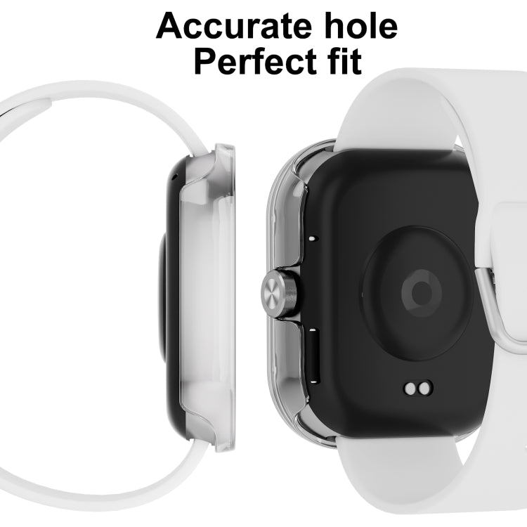 Custodia protettiva per orologio integrata in PC + vetro temperato, For Redmi Watch 4